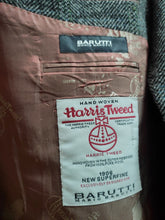 Charger l'image dans la galerie, Harris Tweed X Barutti blazer tweed à chevrons 5XL / 64