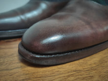Charger l'image dans la galerie, Septième Largeur bottines tartan Balmoral en cuir de veau marron patiné 7,5 UK/41,5 FR