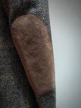 Charger l'image dans la galerie, Harris Tweed X Mario Barutti blazer chevrons à carreaux en laine 52