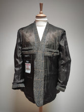 Charger l'image dans la galerie, Harris Tweed X Mario Barutti blazer chevrons à carreaux en laine 52