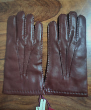 Charger l'image dans la galerie, Dents X Caleffi Roma gants en cuir doublé en cachemire T. 10 / L
