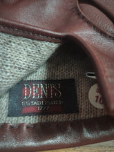 Charger l'image dans la galerie, Dents X Caleffi Roma gants en cuir doublé en cachemire T. 10 / L