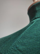 Charger l'image dans la galerie, Suitsupply pull à col roulé vert en laine mérinos M