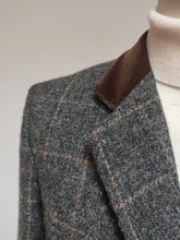 Charger l'image dans la galerie, Cyrillus Paris blazer Harris Tweed femme vintage 46 Made in France