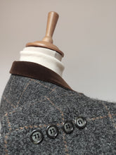 Charger l'image dans la galerie, Cyrillus Paris blazer Harris Tweed femme vintage 46 Made in France