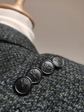 Charger l'image dans la galerie, Burberrys X Harris Tweed blazer vintage en laine 54 / XXL