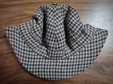 Charger l'image dans la galerie, Scott & Co Hatters X Old England chapeau pliant tweed ghillie 100% laine 55