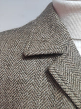 Charger l'image dans la galerie, Everlasting Cheviot X Everwell manteau à chevrons en pure laine peignée Made in France 50