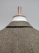 Charger l'image dans la galerie, Everlasting Cheviot X Everwell manteau à chevrons en pure laine peignée Made in France 50