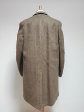 Charger l'image dans la galerie, Everlasting Cheviot X Everwell manteau à chevrons en pure laine peignée Made in France 50