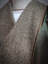 Charger l'image dans la galerie, Everlasting Cheviot X Everwell manteau à chevrons en pure laine peignée Made in France 50