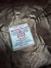 Charger l'image dans la galerie, Harris Tweed casquette tweed Sherlock Holmes Deerstalker 100% laine 62