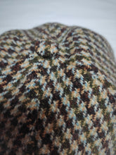 Charger l'image dans la galerie, Harris Tweed casquette tweed Sherlock Holmes Deerstalker 100% laine 62