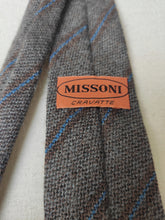 Carica l'immagine nel visualizzatore di Gallery, Missoni cravate cravate club en laine et mohair Made in Italy