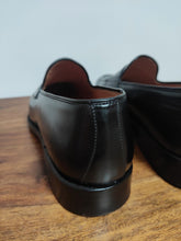 Charger l'image dans la galerie, Pepe Albaladejo Mallorca mocassins en cuir lisse noir 7 UK/41 FR