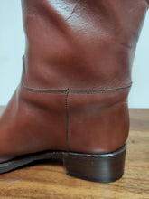 Charger l'image dans la galerie, Carmina Albaladejo bottes cavalières en cuir lisse marron 3,5 UK / 36 FR