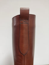 Charger l'image dans la galerie, Carmina Albaladejo bottes cavalières en cuir lisse marron 3,5 UK / 36 FR