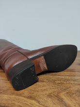 Charger l'image dans la galerie, Carmina Albaladejo bottes cavalières en cuir lisse marron 3,5 UK / 36 FR