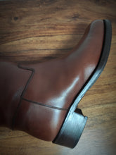 Charger l'image dans la galerie, Carmina Albaladejo bottes cavalières en cuir lisse marron 3,5 UK / 36 FR