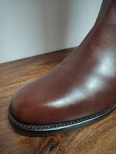 Charger l'image dans la galerie, Carmina Albaladejo bottes cavalières en cuir lisse marron 3,5 UK / 36 FR
