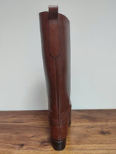 Charger l'image dans la galerie, Carmina Albaladejo bottes cavalières en cuir lisse marron 3,5 UK / 36 FR