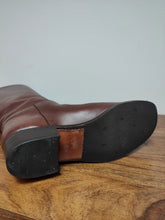 Charger l'image dans la galerie, Carmina Albaladejo bottes cavalières en cuir lisse marron 3,5 UK / 36 FR