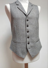 Charger l'image dans la galerie, Suitsupply gilet de costume tissage natté en pure laine 48