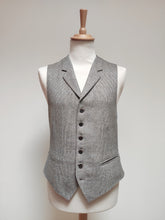Charger l'image dans la galerie, Suitsupply gilet de costume tissage natté en pure laine 48