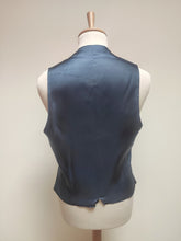 Charger l'image dans la galerie, Suitsupply gilet de costume tissage natté en pure laine 48