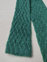 Charger l'image dans la galerie, Paco Rabanne Paris cravate large vintage en laine et mohair Made in France