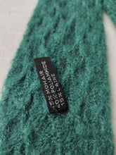 Charger l'image dans la galerie, Paco Rabanne Paris cravate large vintage en laine et mohair Made in France