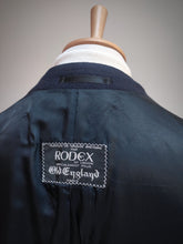 Charger l'image dans la galerie, Rodex of London X Old England pardessus raglan vintage bleu marine pure laine vierge Made in Great Britain 54
