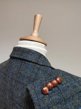 Charger l'image dans la galerie, Harris Tweed X Visconti blazer tweed à carreaux 54