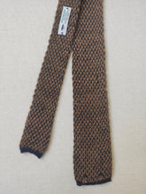 Charger l'image dans la galerie, Inis Meain cravate maille vintage en baby alpaga et lin Made in Ireland