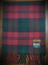 Afbeelding in Gallery-weergave laden, Mackintosh écharpe à carreaux en pure laine vierge Made in Scotland