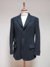 Charger l'image dans la galerie, Harris Tweed X Visconti blazer tweed à chevrons 52