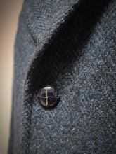 Charger l'image dans la galerie, Harris Tweed X Visconti blazer tweed à chevrons 52