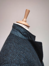 Charger l'image dans la galerie, Harris Tweed X Visconti blazer tweed à chevrons 52