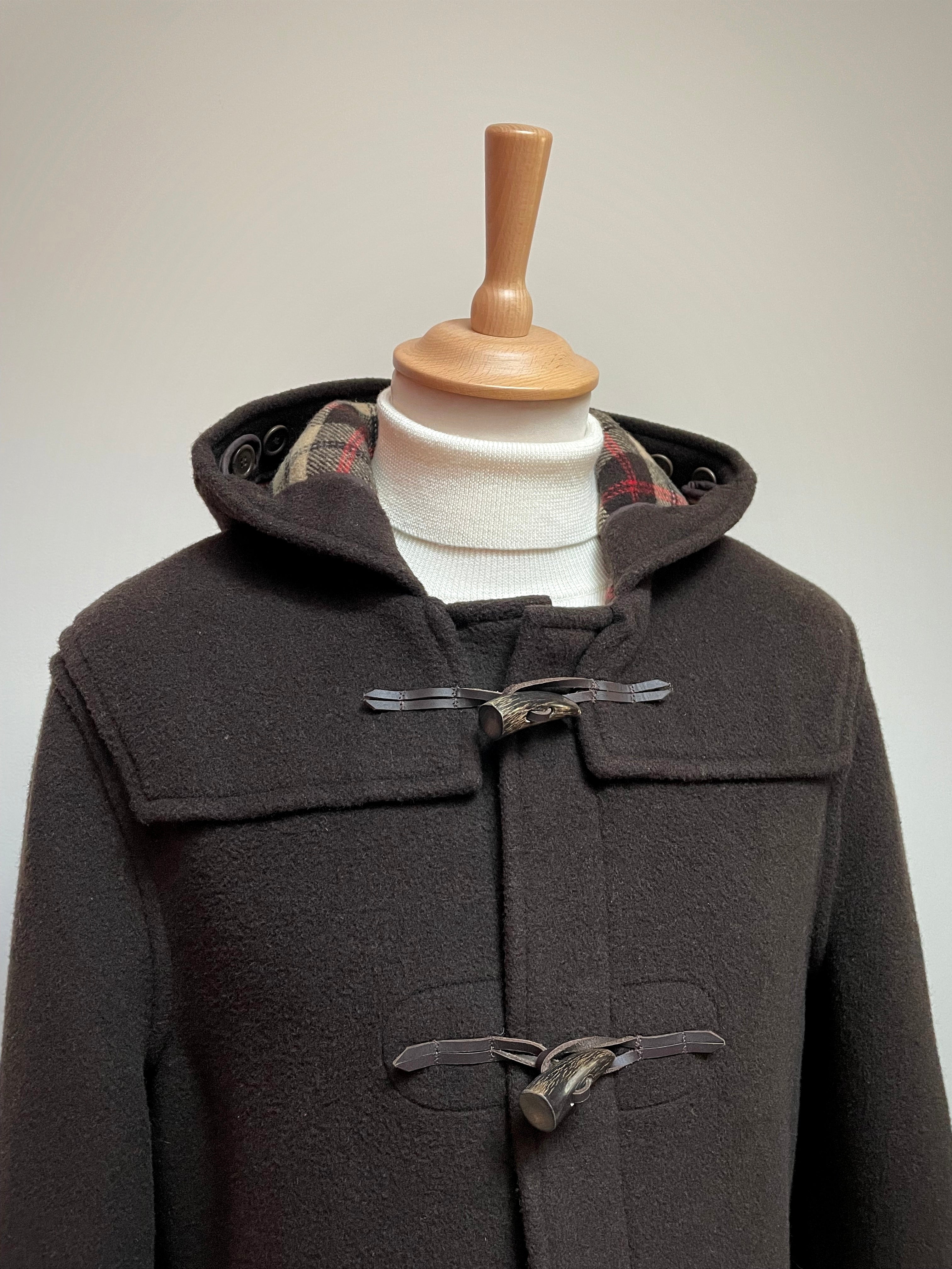 Manteau Vintage Femme Caldene – Équitation, Spectacle – Noir, Taille 16 (L), Laine, Made In England – Neuf