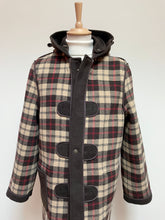 Charger l'image dans la galerie, Gloverall manteau duffle-coat marron en laine Made in England 48