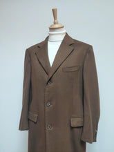 Charger l'image dans la galerie, Ermenegildo Zegna pardessus long marron 100% cachemire 52