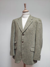 Charger l'image dans la galerie, Harris Tweed X Maxim's blazer tweed chiné en pure laine 54