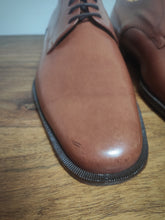 Charger l'image dans la galerie, Pepe Albaladejo derby en cuir lisse marron 7,5 UK / 41,5 FR Made in Spain
