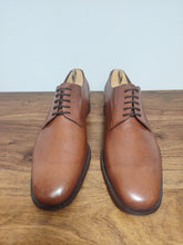 Charger l'image dans la galerie, Pepe Albaladejo derby en cuir lisse marron 7,5 UK / 41,5 FR Made in Spain