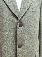 Charger l'image dans la galerie, Harris Tweed X Maxim's blazer tweed chiné en pure laine 54