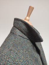 Charger l'image dans la galerie, Harris Tweed X Dunn & Co manteau classique tweed raglan en pure laine L