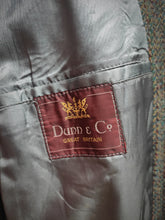 Charger l'image dans la galerie, Harris Tweed X Dunn & Co manteau classique tweed raglan en pure laine L