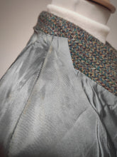 Charger l'image dans la galerie, Harris Tweed X Dunn & Co manteau classique tweed raglan en pure laine L