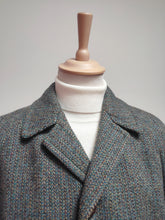 Charger l'image dans la galerie, Harris Tweed X Dunn & Co manteau classique tweed raglan en pure laine L