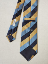 Afbeelding in Gallery-weergave laden, Rosati Roma cravate regimental pure soie Made in England